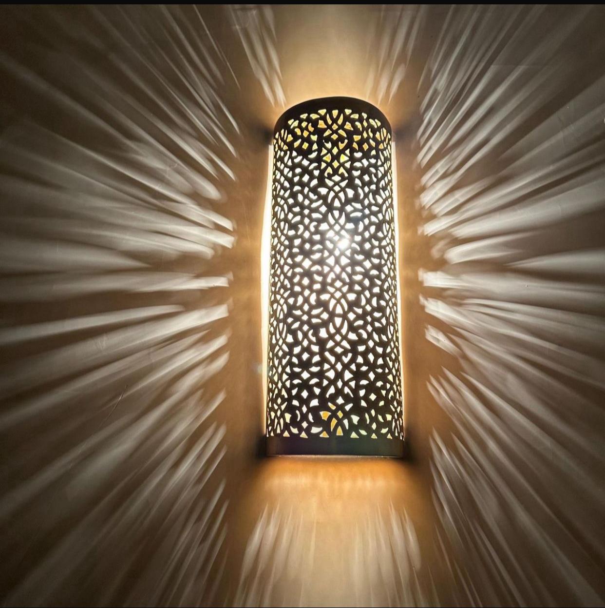 Andalusian Cylindrical Wall Sconce