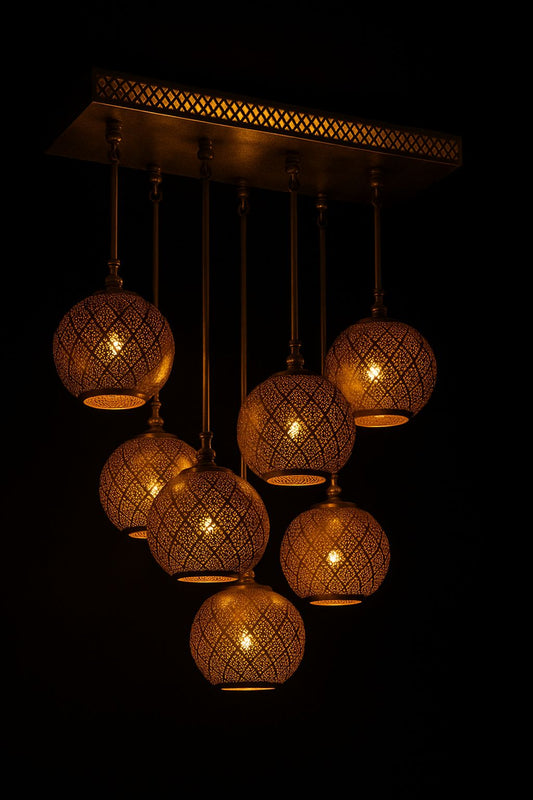 Imperial Chandelier with 10 Spheres