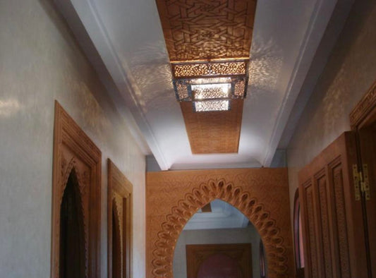 Square Ceiling Light (Vintage Design)