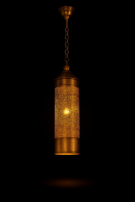 Tall Cylinder Pendant Lamp