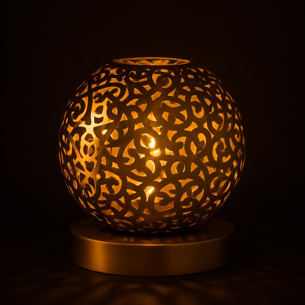 Oriental Globe Table Lamp