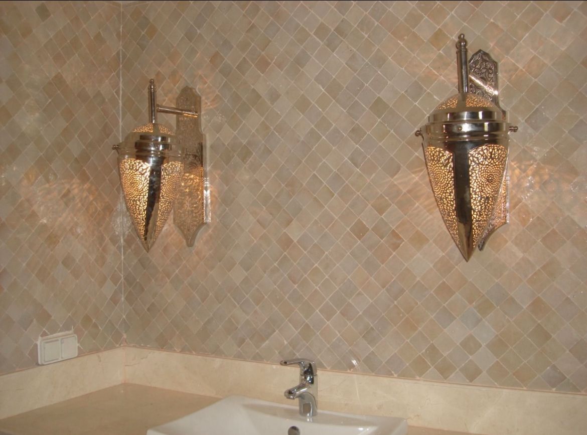 Damascus Torch Sconce