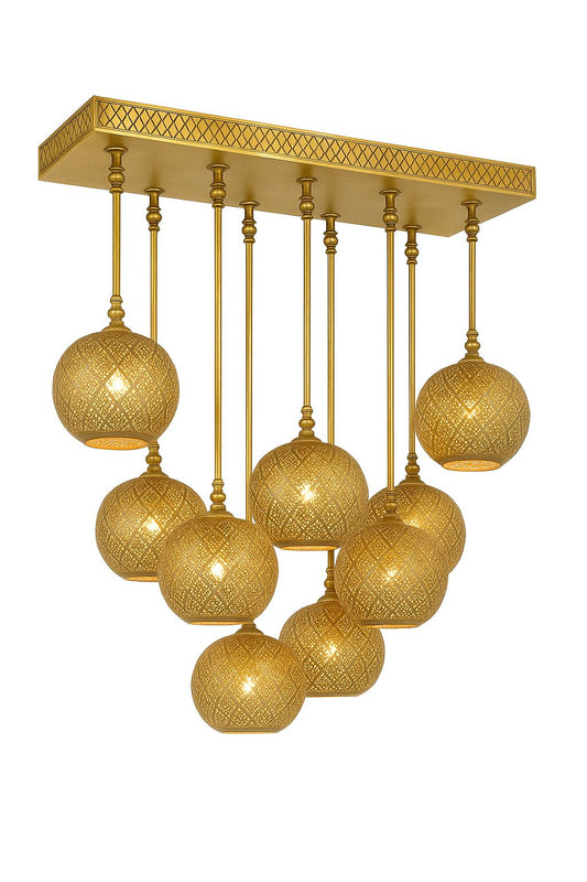 Imperial Chandelier with 10 Spheres