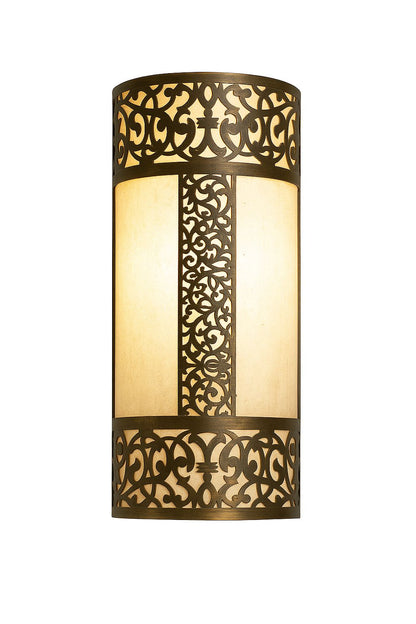 Wall Sconce with Parchment