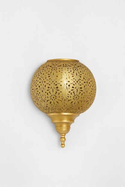 Andalusian Sphere — Brass Wall Lamp