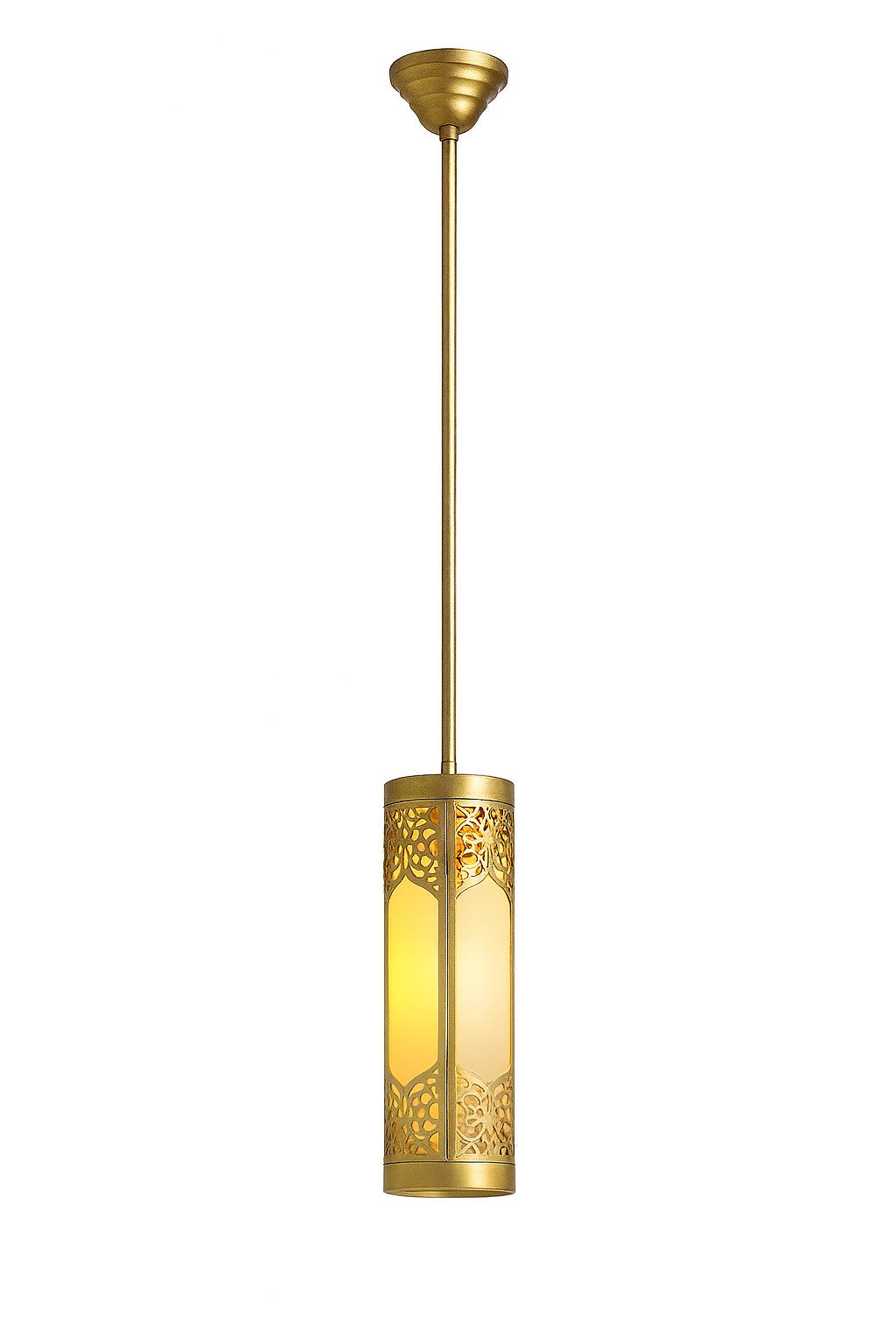 Golden Lantern Suspension