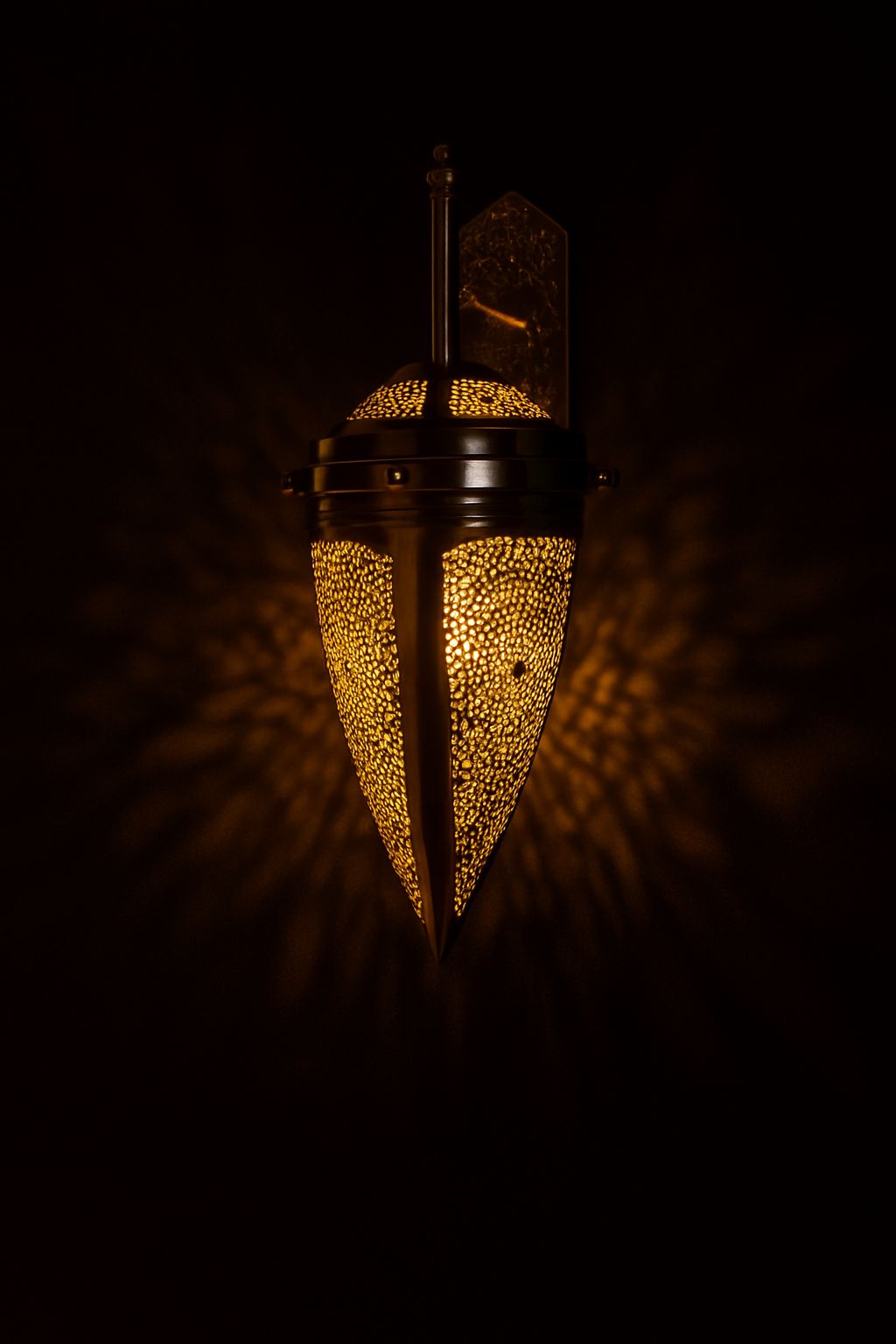 Damascus Torch Sconce
