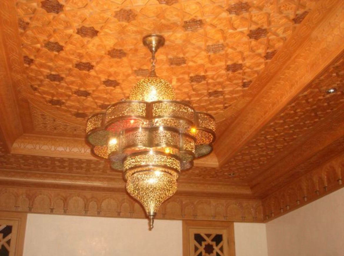 Syrian Crown Chandelier