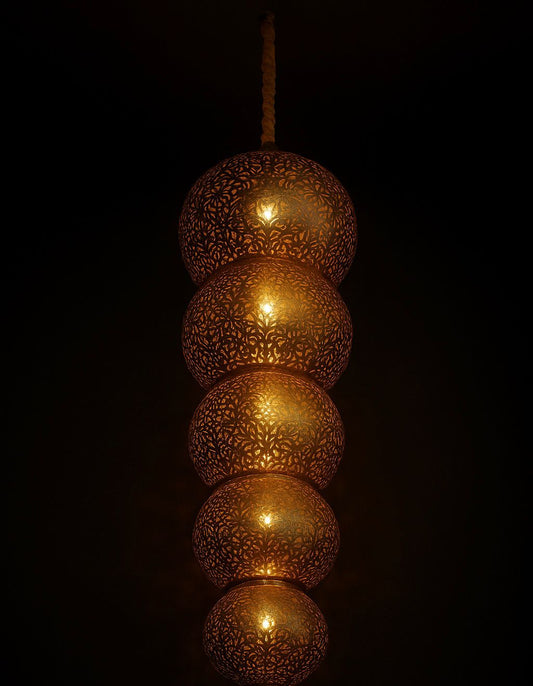 Grand Lustre 5 Spheres